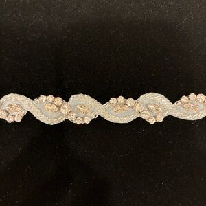 Symphony Bridal Rose Gold Rhinestone Belt